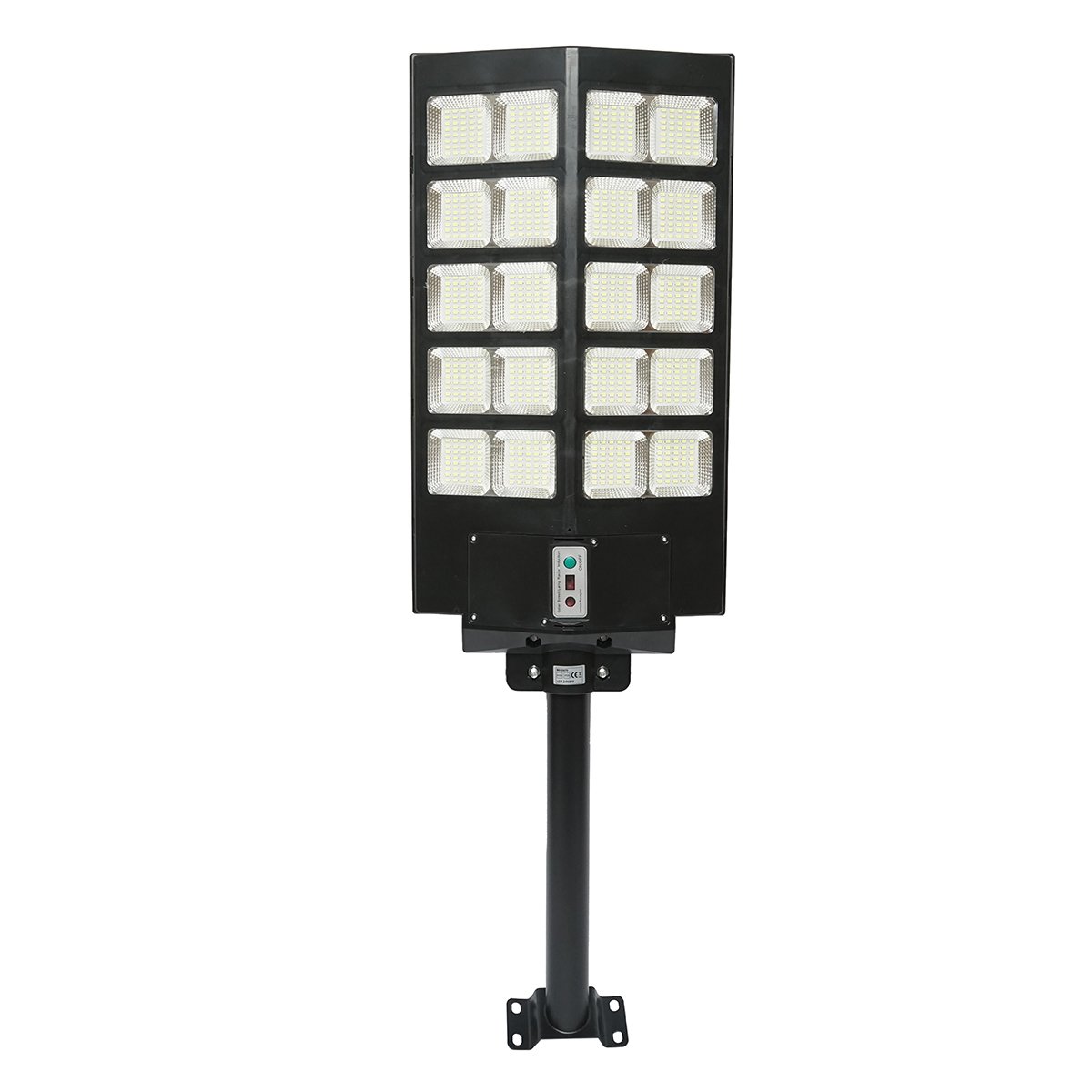 Lampa solara LED 400W iluminat stradal 6500K cu panou solar, telecomanda, senzor miscare Breckner Germany